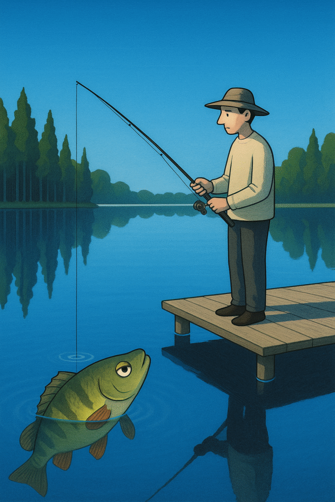 Fisuja Jallittaan ;hiljainen hetki laiturilla 1 ChatGPT Image 24. heinak. 2025 klo 15.29.02