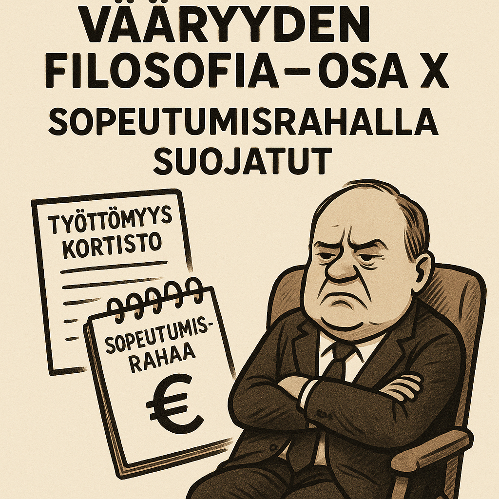 Vääryyden filosofia:sopeutumisrahalla suojatut