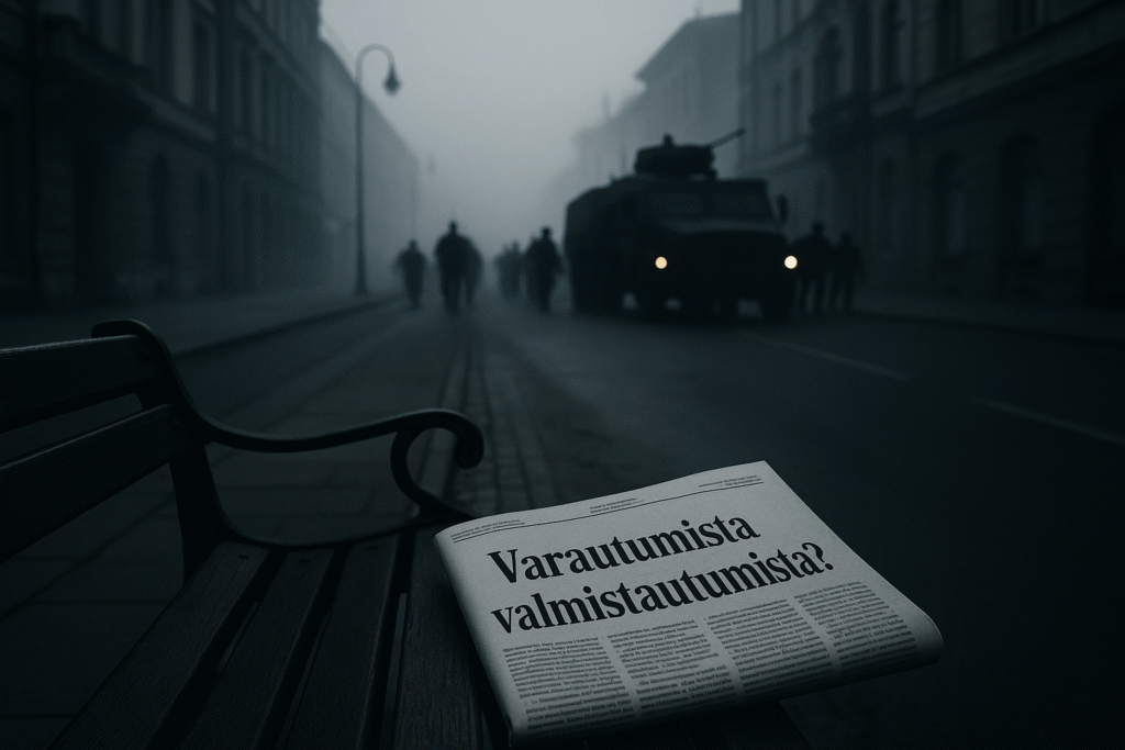 Sota-olemmeko jo alitajuisesti hyväksyneet sen 1 Sota-olemmeko alitajuisesti hyväksyneet sen