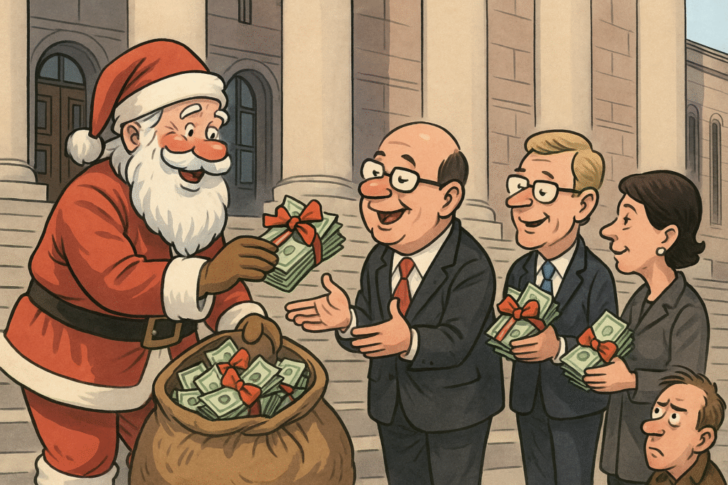 Hyvää Joulua Suomi- ehdotus miljardin säästöihin Suomelle 1 ChatGPT Image 10. elok. 2025 klo 06.57.18