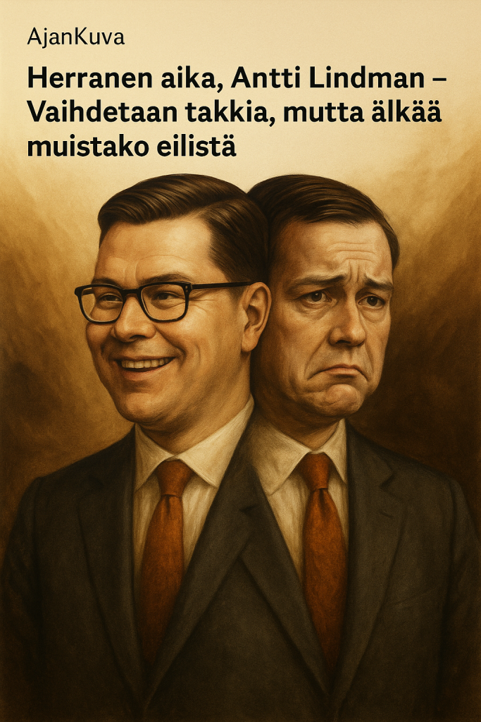 Antti Lindman ja takinkäännön taide 1 ChatGPT Image 12. syysk. 2025 klo 13.07.01