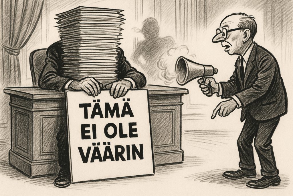 Hiski Haukkala ja vaikenemisen kulttuuri 1 ChatGPT Image 4. lokak. 2025 klo 14.10.40