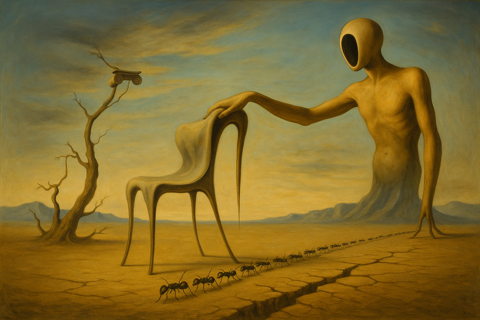 Muurahaisjuna-runo kehityksen varjossa