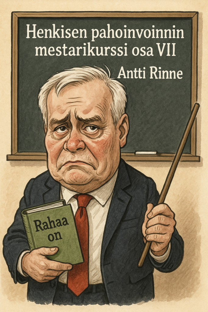 Antti Rinne 2 Henkisen pahoinvoinnin mestarikurssi VII-Antti Rinne