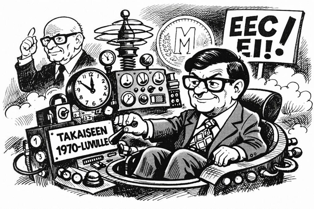 Paavo Väyrynen 2 Paavo Väyrynen aikakapselissa-satiirinen henkilökuva politiikan ajattomuudesta