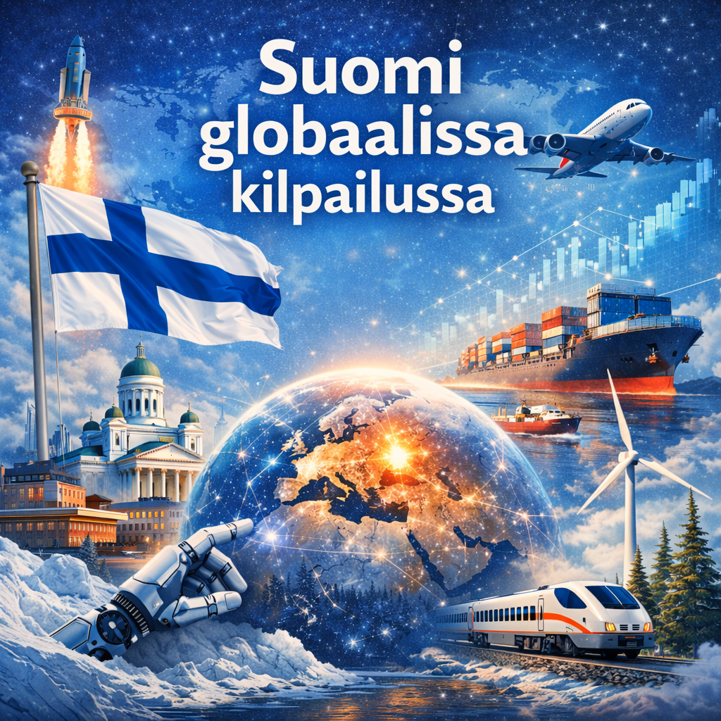 Suomi globaalissa kilpailussa-Suomen talous,innovaatio ja kansainvälinen kilpailukyky