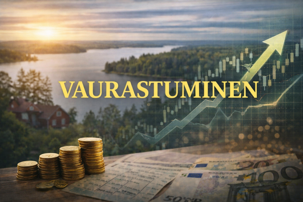 Vaurastuminen on pitkäjänteistä varojen hallintaa