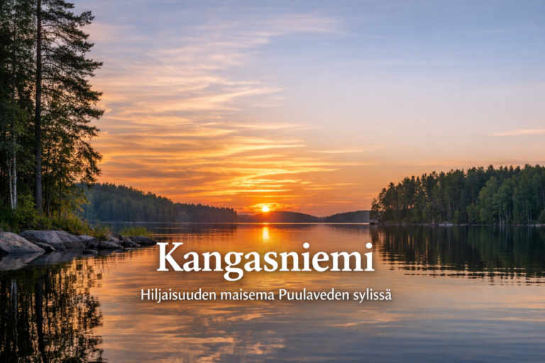 Kangasniemi ja Puulavesi-rauhallinen järvimaisema Etelä-Savossa